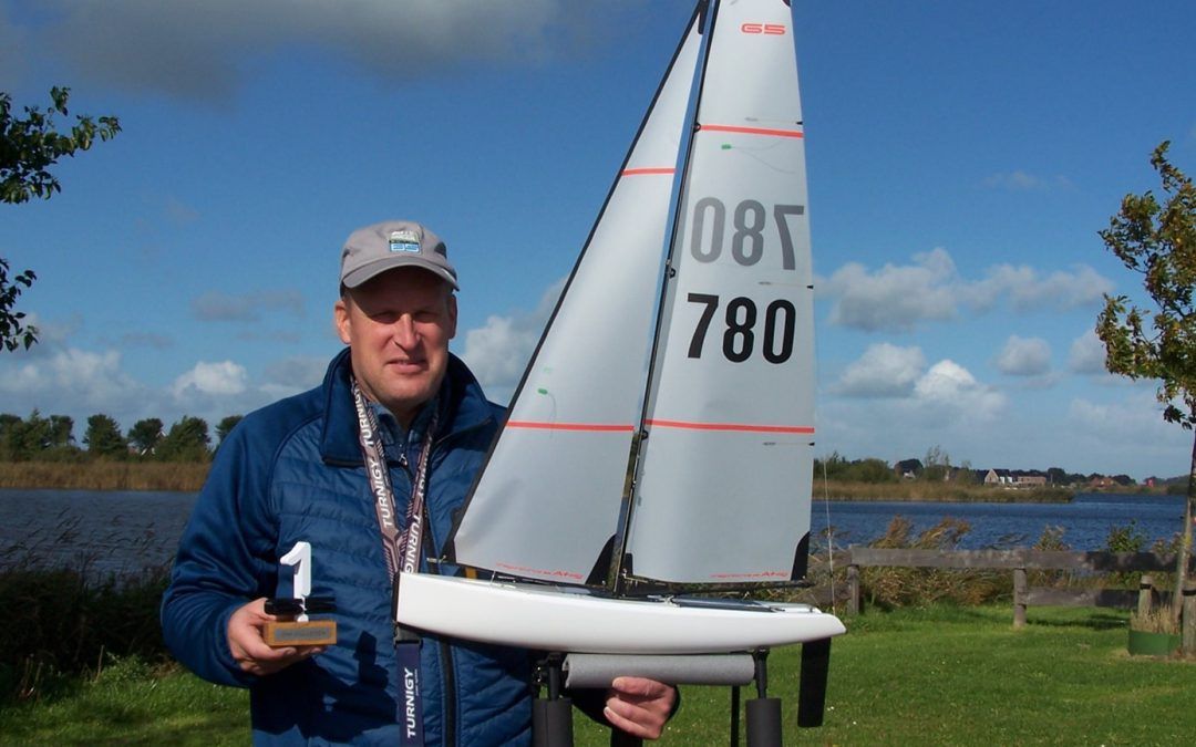 Marcel Klein Nederlands kampioen radiografische zeilboot