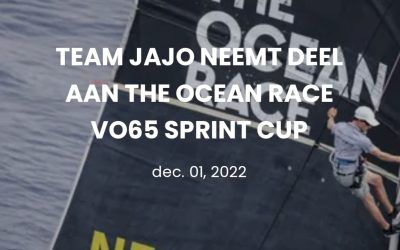 Volg ons clublid Jelmer van Beek als schipper bij de Ocean Race VO65 Sprint Cup