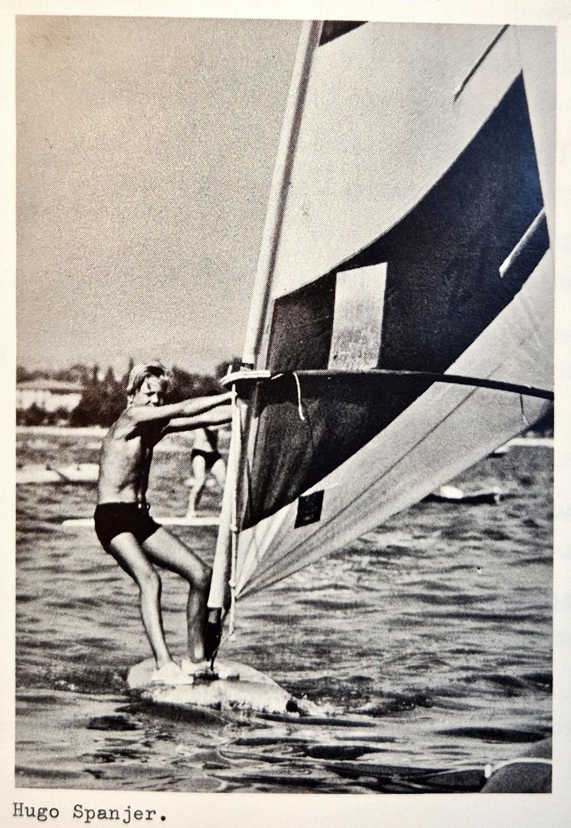 1975_Windsurfer Hugo Spanjer