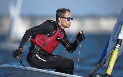 Kim Tan Europees kampioen ILCA 6 Great Grand Masters
